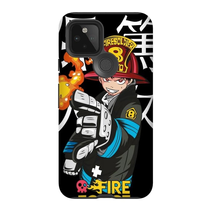 Pixel 5 StrongFit Fire force by Kato