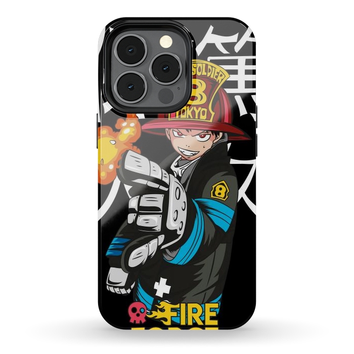 iPhone 13 pro StrongFit Fire force by Kato