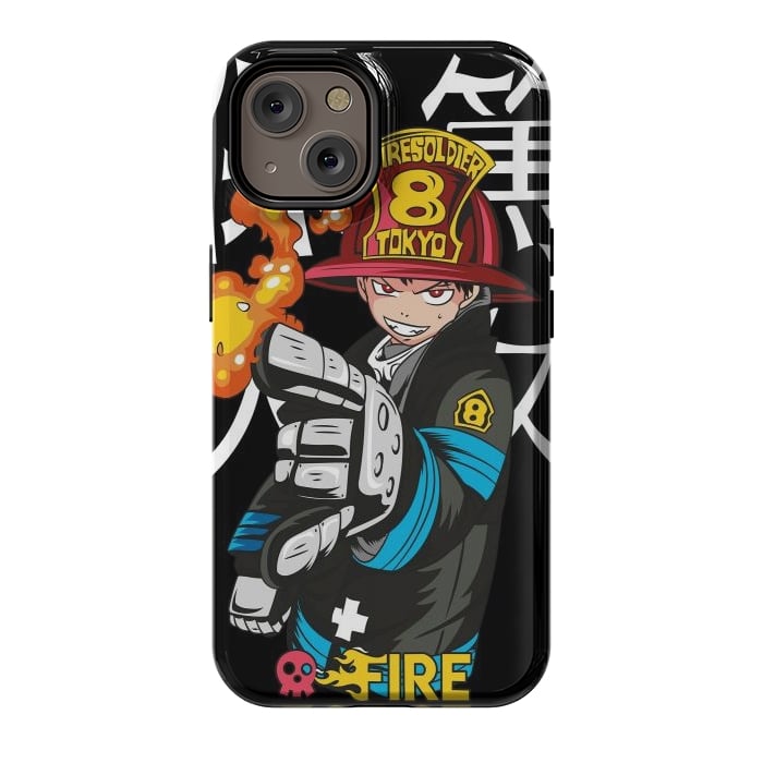 iPhone 14 StrongFit Fire force by Kato
