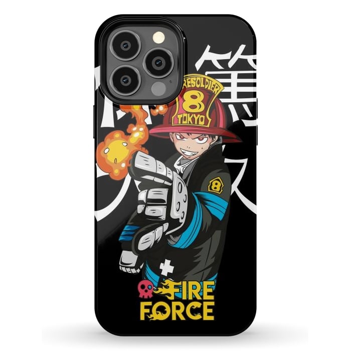 iPhone 13 Pro Max StrongFit Fire force by Kato