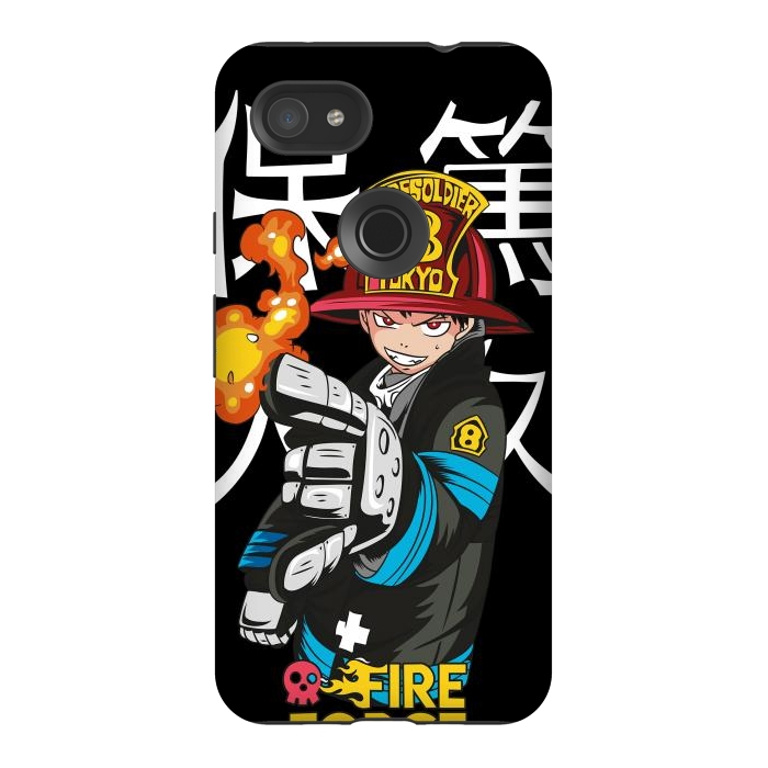 Pixel 3AXL StrongFit Fire force by Kato