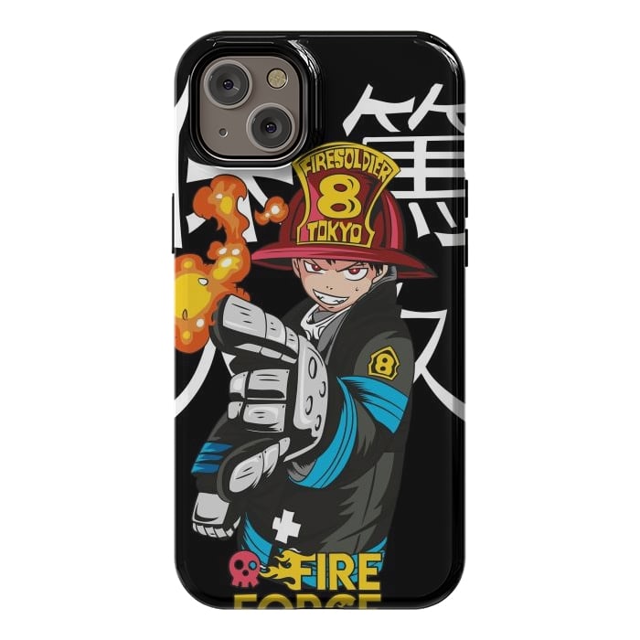 iPhone 14 Plus StrongFit Fire force by Kato