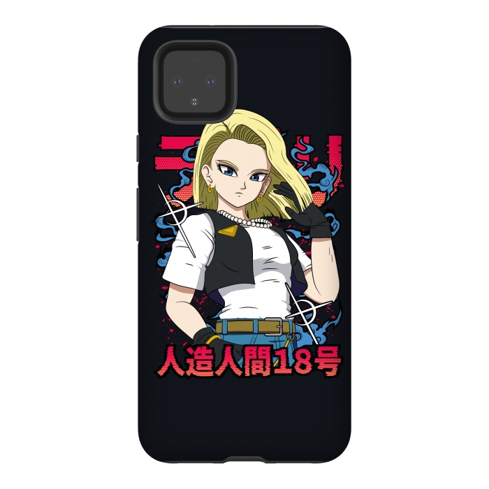 Pixel 4XL StrongFit Android 18 by Winston