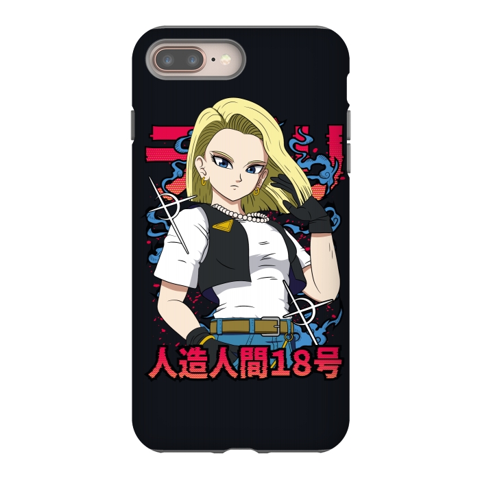 iPhone 7 plus StrongFit Android 18 by Winston