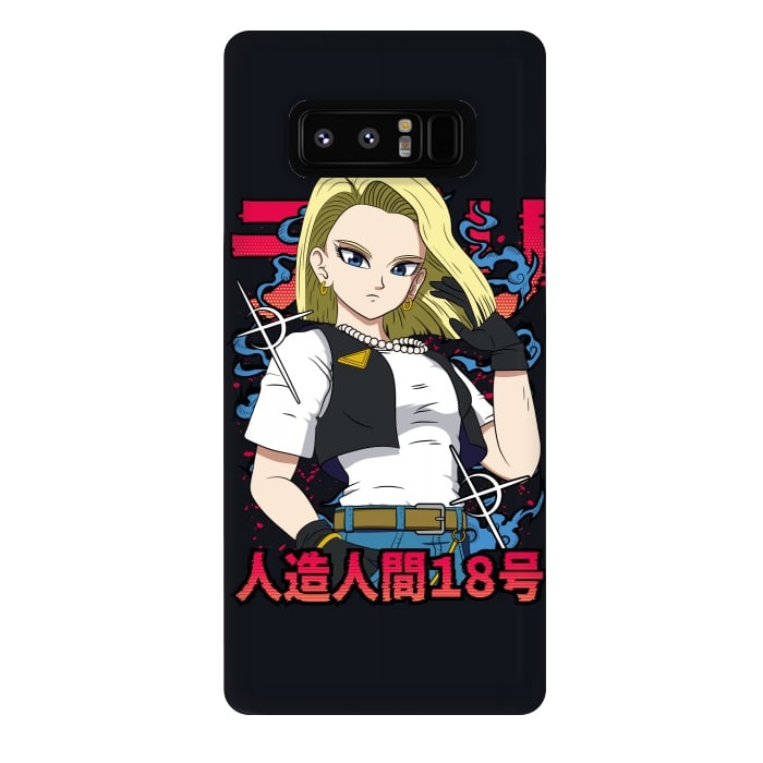 Galaxy Note 8 StrongFit Android 18 by Winston