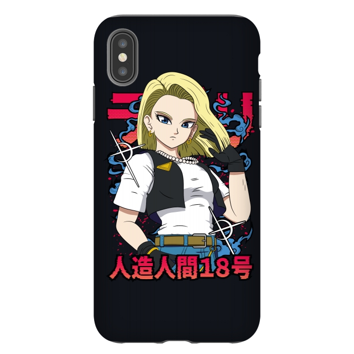 iPhone Xs Max StrongFit Android 18 by Winston