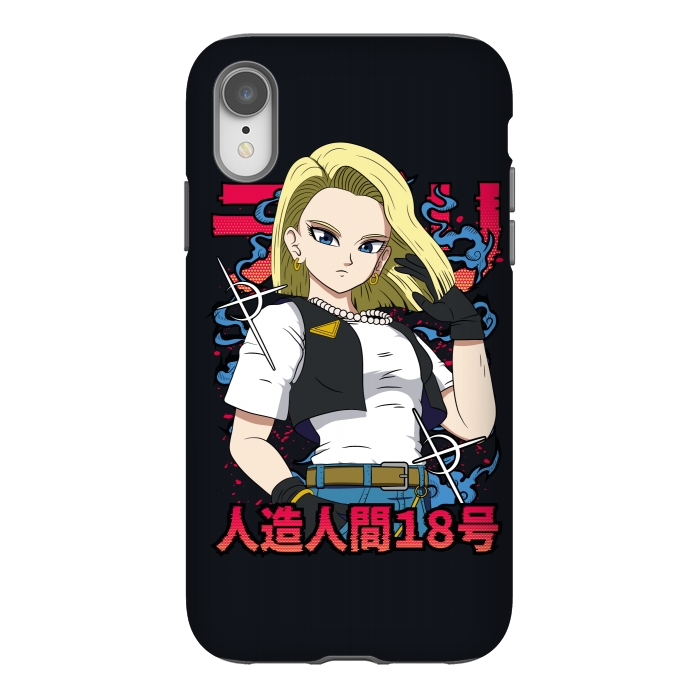 iPhone Xr StrongFit Android 18 by Winston