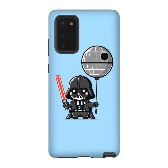 Galaxy Note 20 StrongFit Mini Vader - Come to the Cute Side by Mitxel Gonzalez