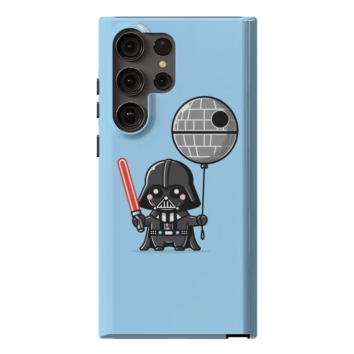 Galaxy S23 Ultra StrongFit Mini Vader - Come to the Cute Side by Mitxel Gonzalez