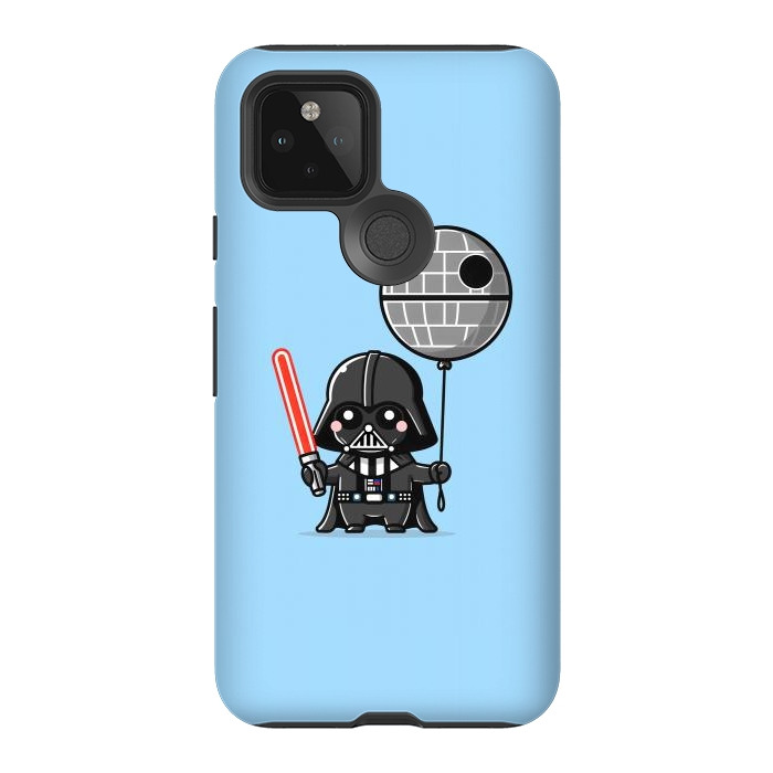 Pixel 5 StrongFit Mini Vader - Come to the Cute Side by Mitxel Gonzalez