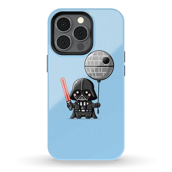 iPhone 13 pro StrongFit Mini Vader - Come to the Cute Side by Mitxel Gonzalez
