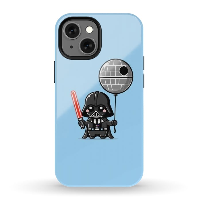 iPhone 13 mini StrongFit Mini Vader - Come to the Cute Side by Mitxel Gonzalez