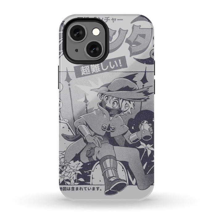 iPhone 13 mini StrongFit Hunter's Dream by Ilustrata