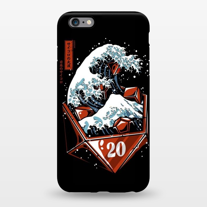 iPhone 6/6s plus StrongFit The Great Wave Of Dices by LM2Kone