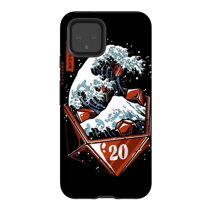 Pixel 4 StrongFit The Great Wave Of Dices by LM2Kone