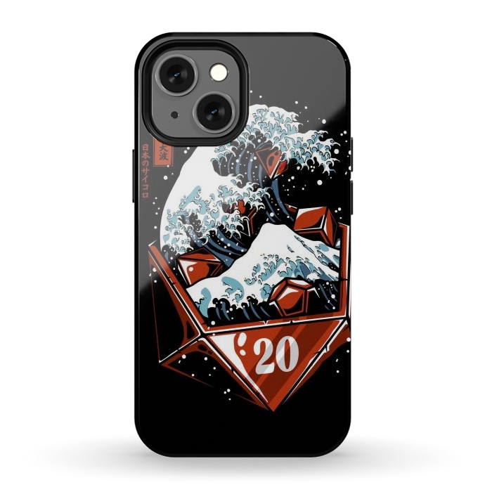 iPhone 12 mini StrongFit The Great Wave Of Dices by LM2Kone