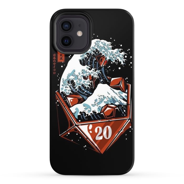 iPhone 12 StrongFit The Great Wave Of Dices by LM2Kone