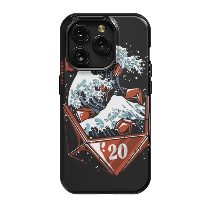 iPhone 15 Pro StrongFit The Great Wave Of Dices by LM2Kone