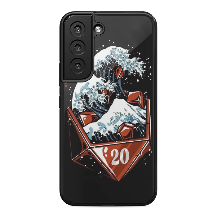 Galaxy S22 StrongFit The Great Wave Of Dices by LM2Kone