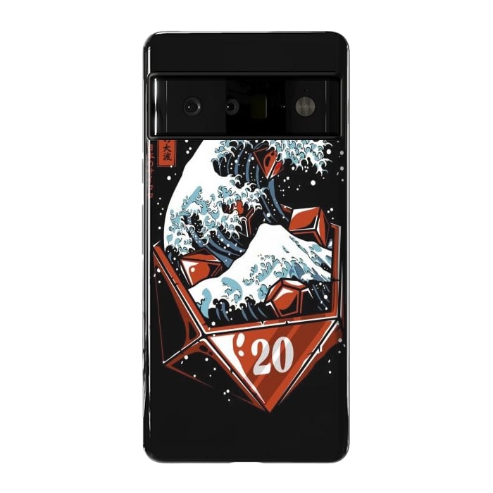 Pixel 6 Pro StrongFit The Great Wave Of Dices by LM2Kone