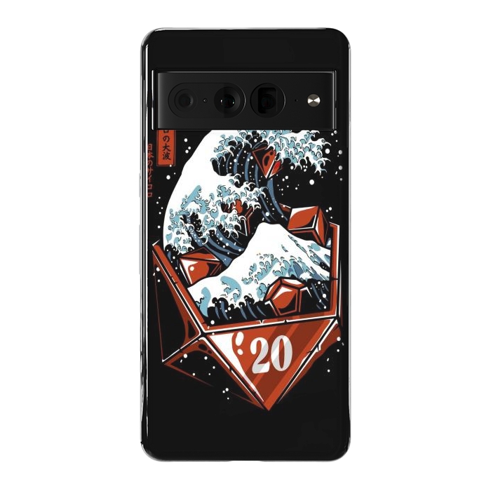 Pixel 7 Pro StrongFit The Great Wave Of Dices by LM2Kone