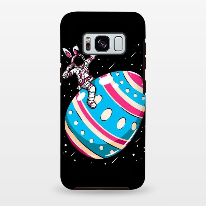 Galaxy S8 plus StrongFit Easter Egg Astronaut by LM2Kone