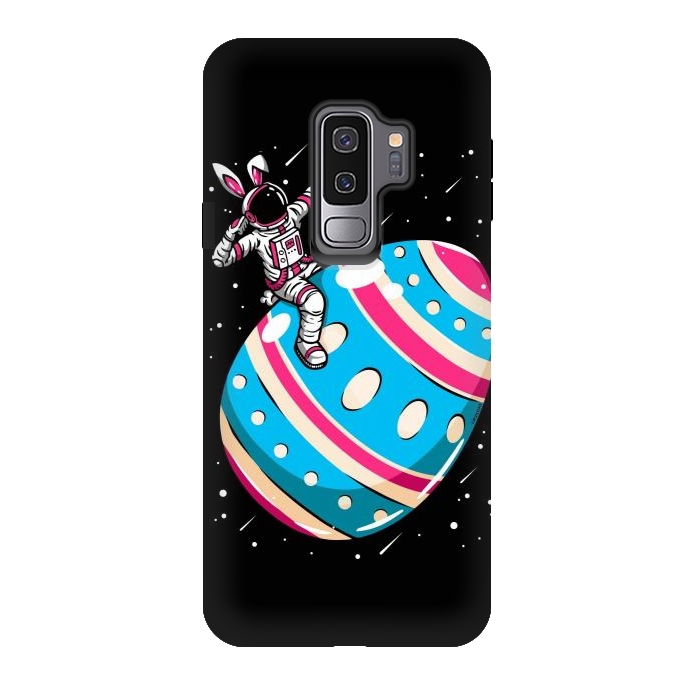 Galaxy S9 plus StrongFit Easter Egg Astronaut by LM2Kone