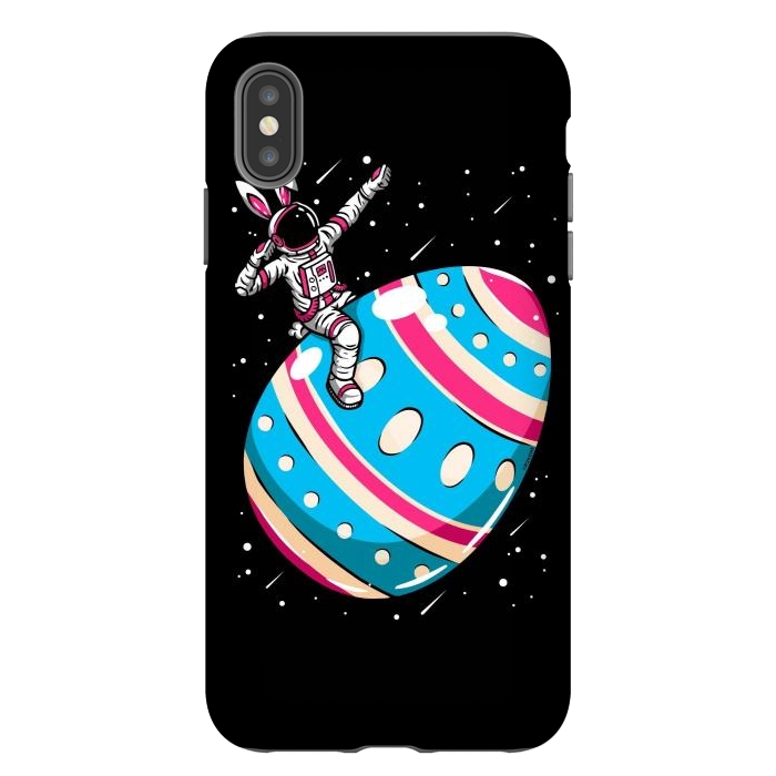 iPhone Xs Max StrongFit Easter Egg Astronaut by LM2Kone