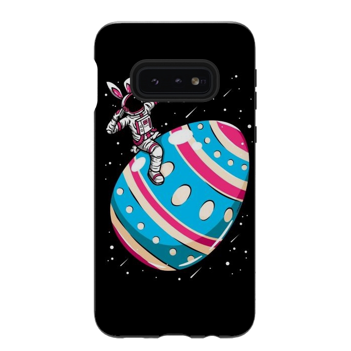 Galaxy S10e StrongFit Easter Egg Astronaut by LM2Kone