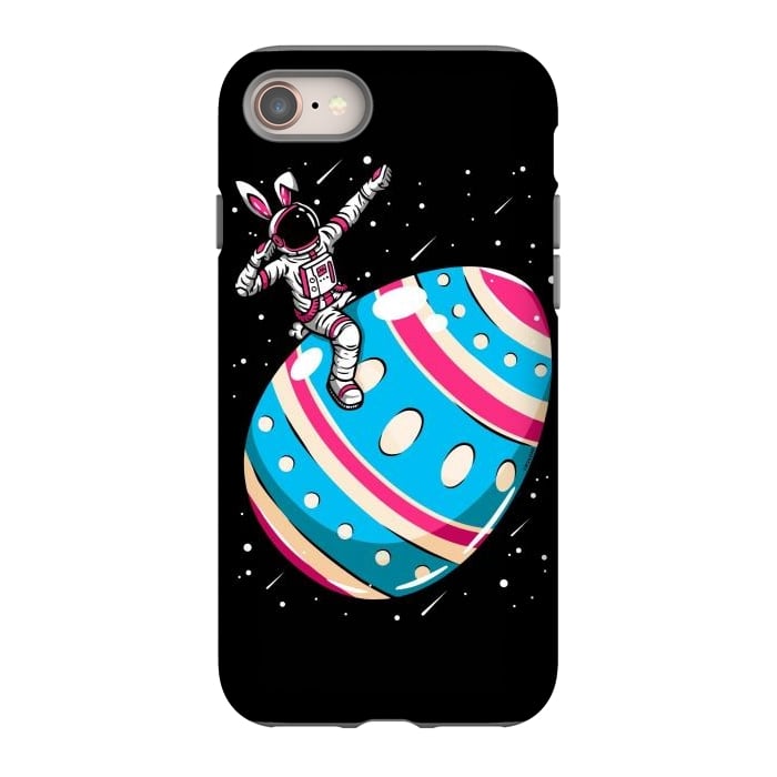 iPhone SE StrongFit Easter Egg Astronaut by LM2Kone