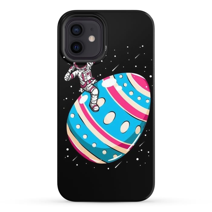 iPhone 12 StrongFit Easter Egg Astronaut by LM2Kone