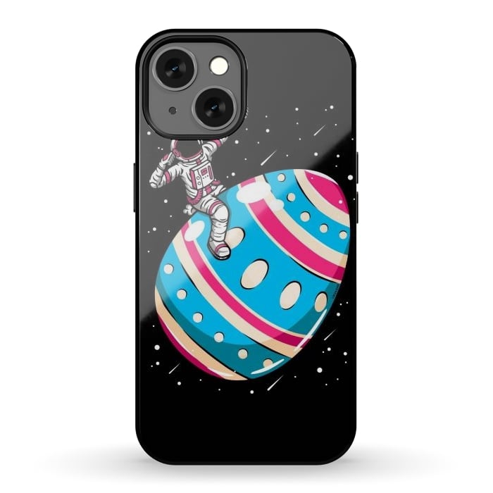 iPhone 13 StrongFit Easter Egg Astronaut by LM2Kone