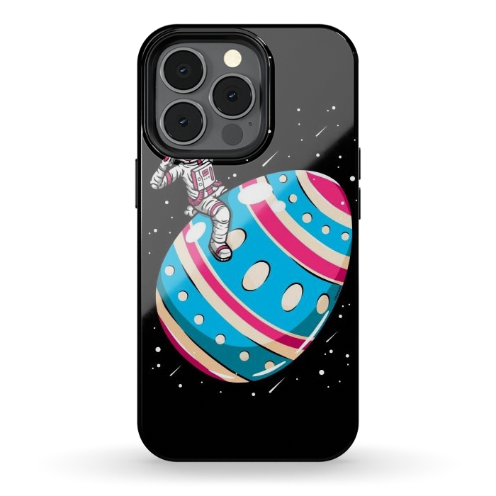 iPhone 13 pro StrongFit Easter Egg Astronaut by LM2Kone
