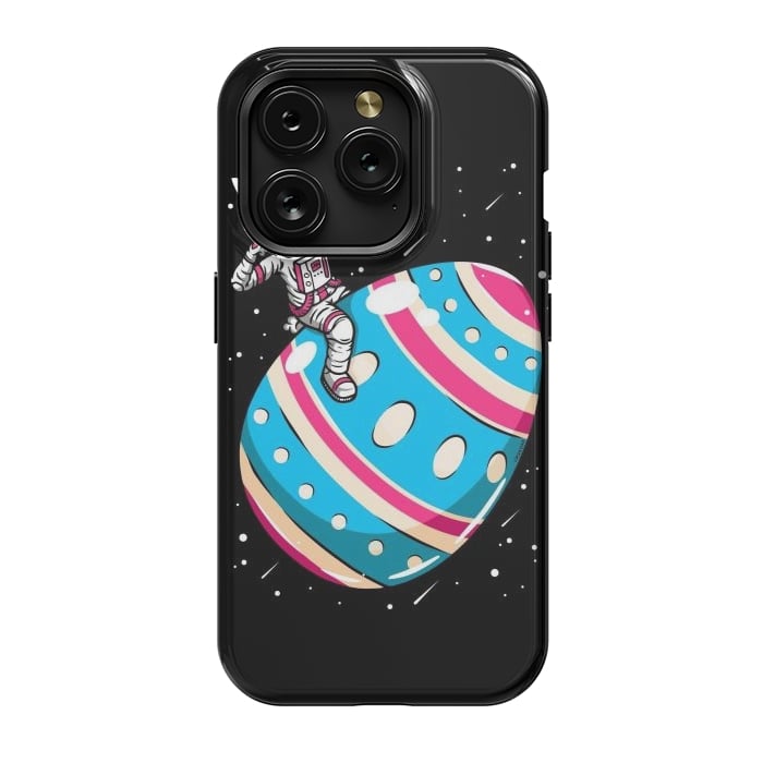 iPhone 15 Pro StrongFit Easter Egg Astronaut by LM2Kone