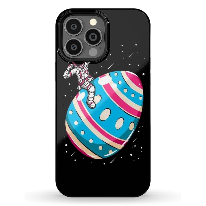 iPhone 13 Pro Max StrongFit Easter Egg Astronaut by LM2Kone