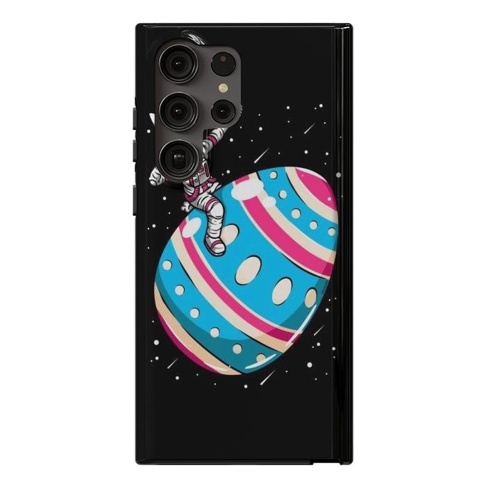 Galaxy S23 Ultra StrongFit Easter Egg Astronaut by LM2Kone