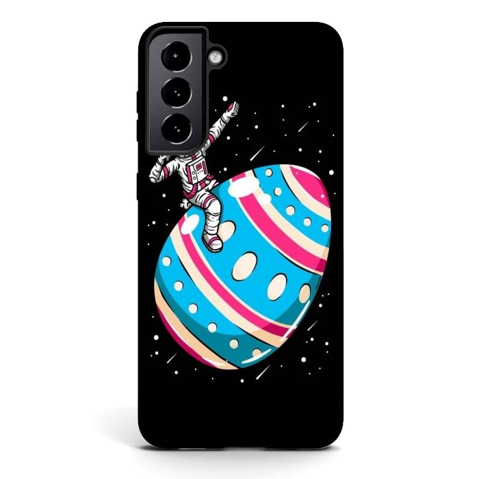 Galaxy S21 StrongFit Easter Egg Astronaut by LM2Kone