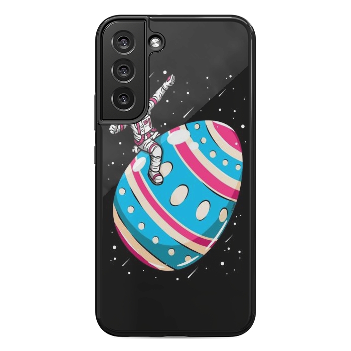 Galaxy S22 plus StrongFit Easter Egg Astronaut by LM2Kone