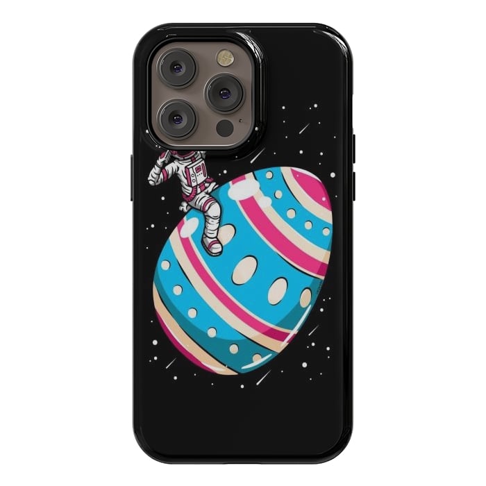 iPhone 14 Pro max StrongFit Easter Egg Astronaut by LM2Kone
