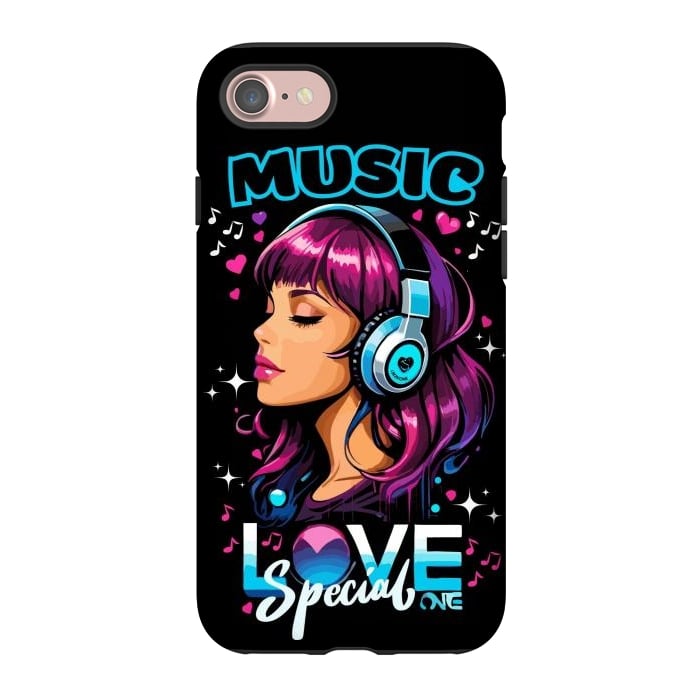 iPhone 7 StrongFit Music Love Special by LM2Kone