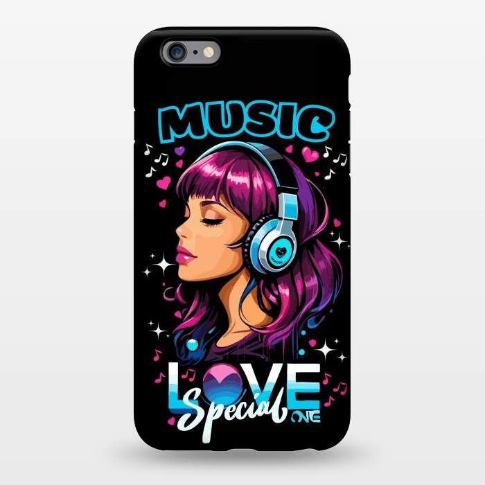 iPhone 6/6s plus StrongFit Music Love Special by LM2Kone