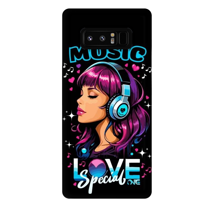 Galaxy Note 8 StrongFit Music Love Special by LM2Kone