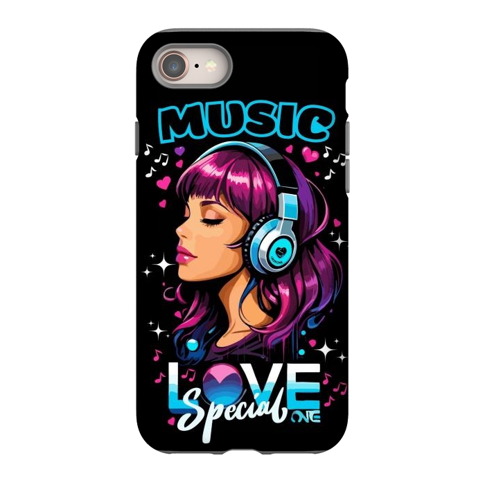 iPhone 8 StrongFit Music Love Special by LM2Kone