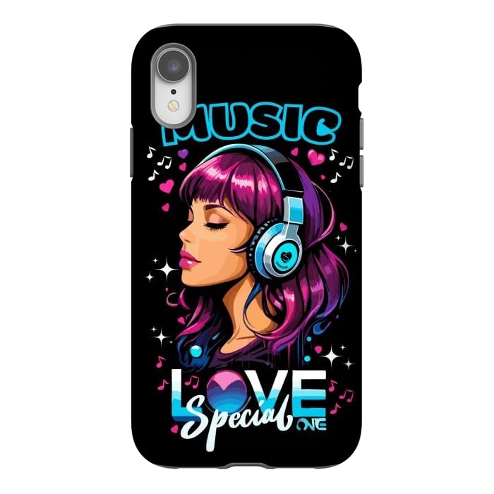 iPhone Xr StrongFit Music Love Special by LM2Kone