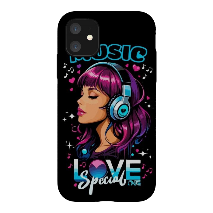iPhone 11 StrongFit Music Love Special by LM2Kone