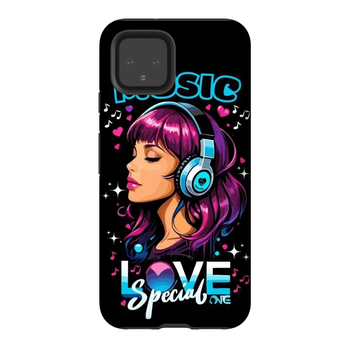Pixel 4 StrongFit Music Love Special by LM2Kone