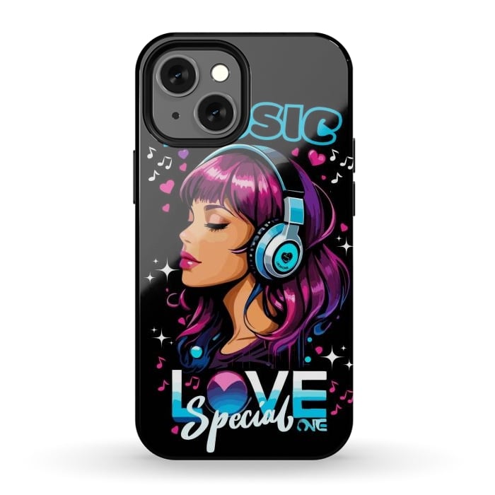 iPhone 12 mini StrongFit Music Love Special by LM2Kone