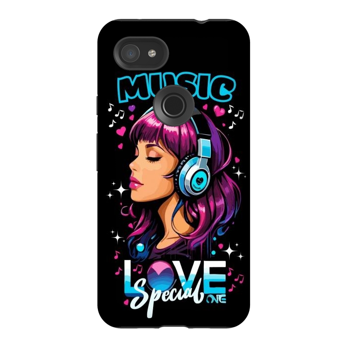 Pixel 3AXL StrongFit Music Love Special by LM2Kone