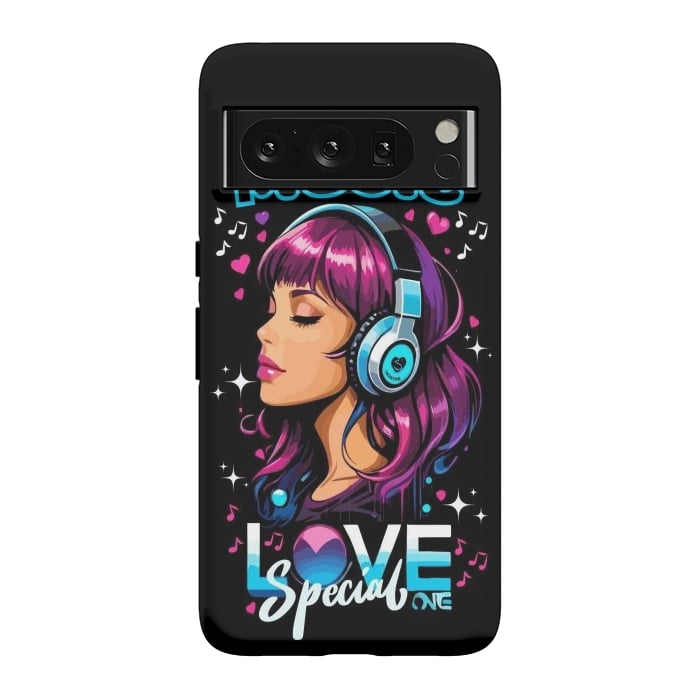 Pixel 8 Pro StrongFit Music Love Special by LM2Kone