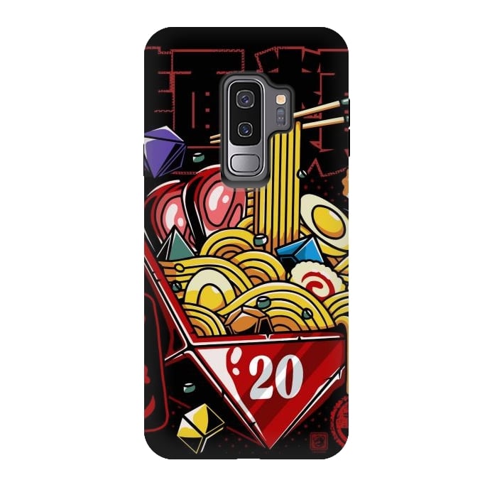 Galaxy S9 plus StrongFit Great Ramen Rpg Japanese by LM2Kone
